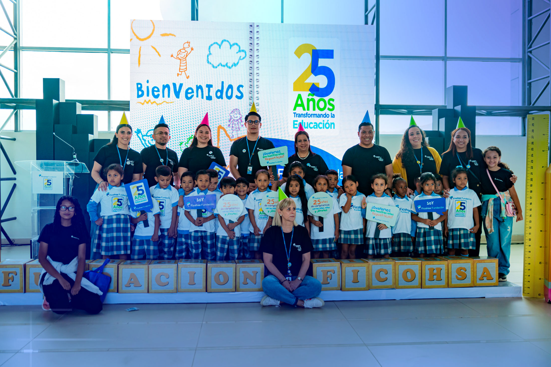 25 años de Fundación Ficohsa: Para que nuestros niños y niñas lleguen lejos