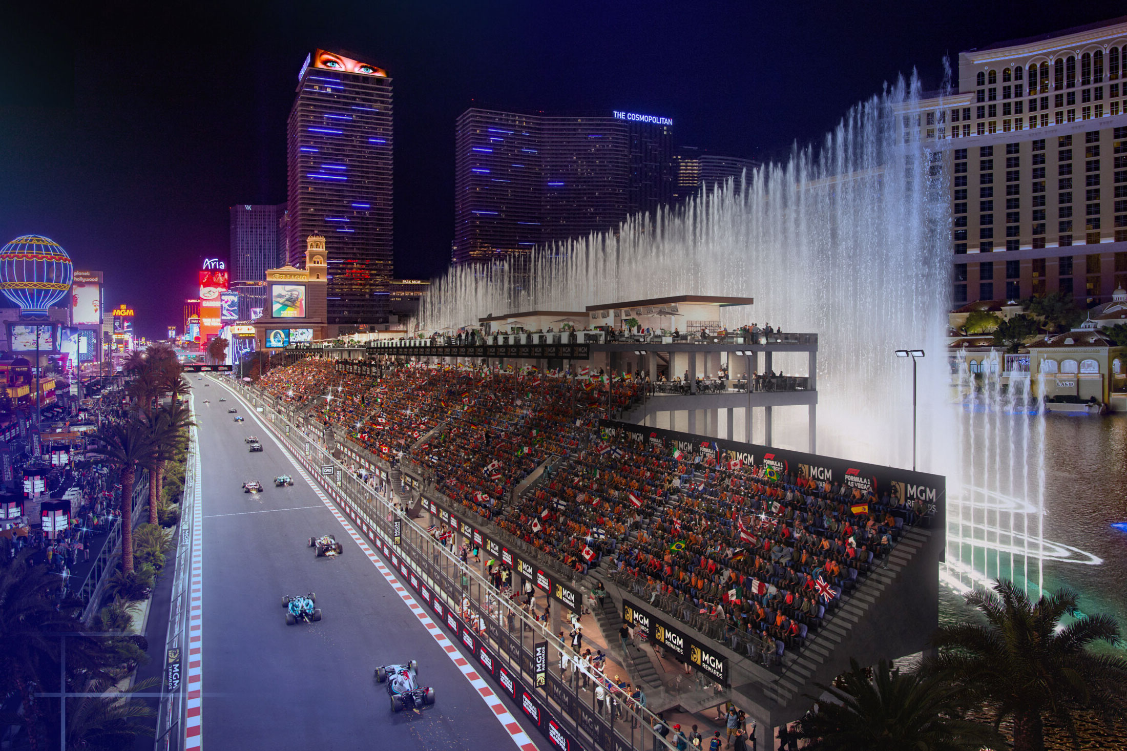 Los fantásticos números de Fórmula 1 en Las Vegas