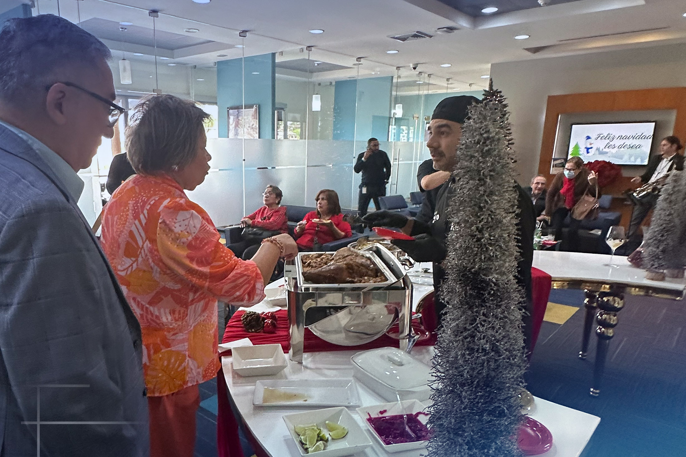 Un brindis por la Navidad en Honduras