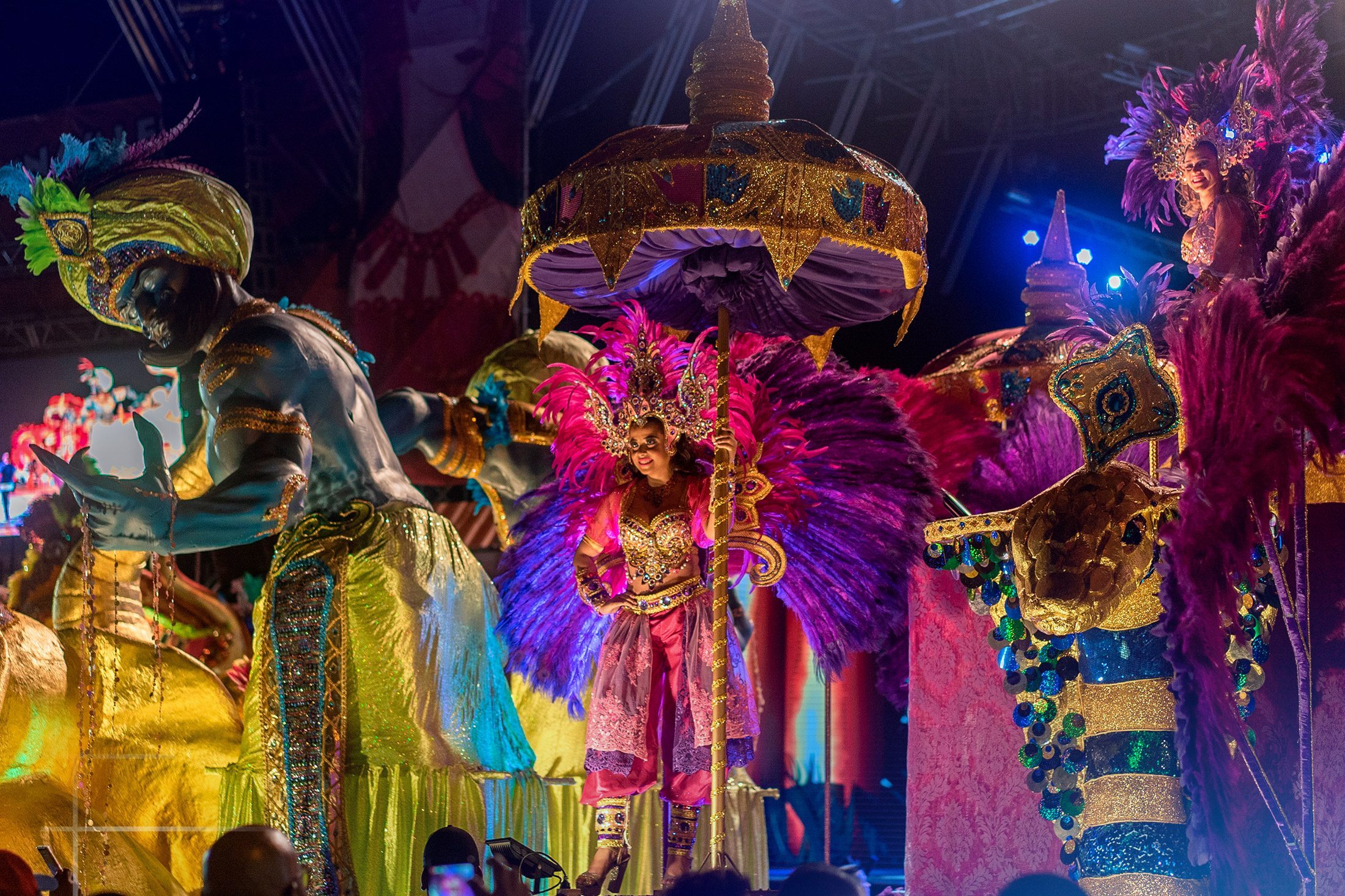 Color y alegría en el Carnaval de Panamá