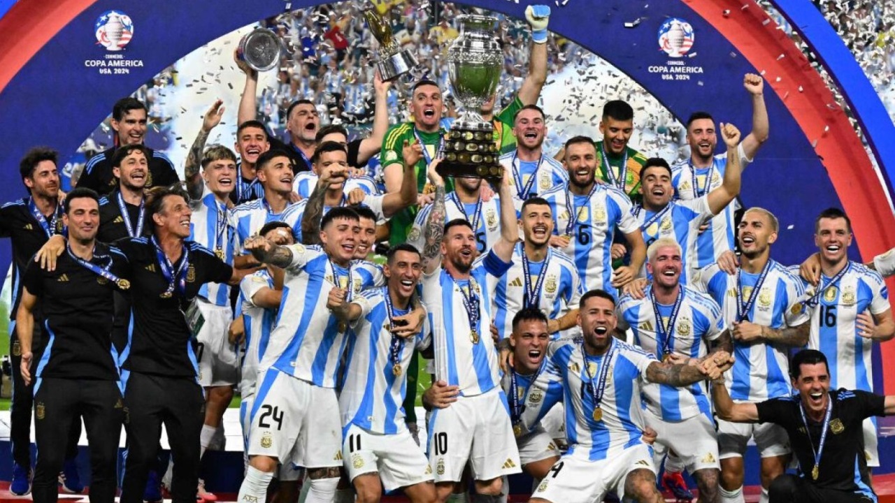 ¡16 veces campéon!  Argentina se consagra como campeón de la Copa América 2024